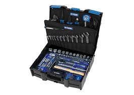 Jgo. Caja Herramienta Combinada 112 Pc. 1/4" & 1/2 Mango Madera