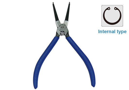 Alicate Arandela Interior Recto 0° x 7" King Tony