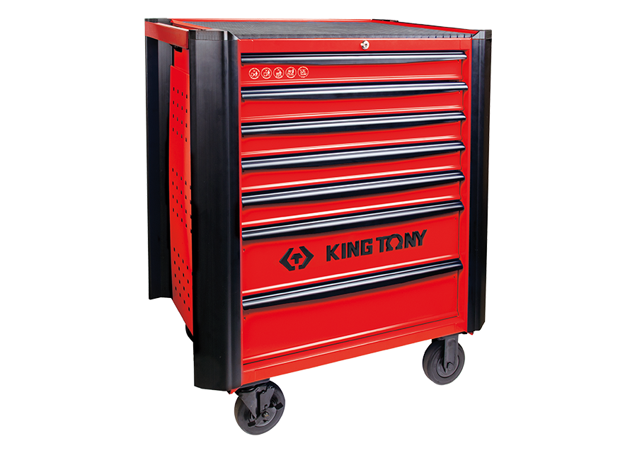 Caja Herramienta 7 Gaveta C/Rueda 26'' Borde Proteccion