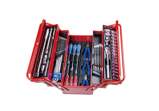 Caja Herramienta Plegable 18.5'' 62Pz