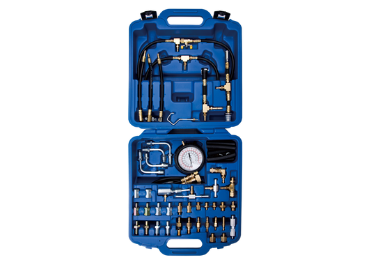 Kit Tester de Inyección Combustible (Gasolina) 1 Calibrador 0-120 PSI King Tony