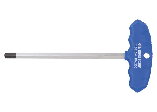 Llave L Cabeza Hexagonal con Manubrio 10 x 200 mm King Tony