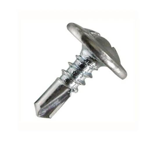 Tornillo para Gypsum Ala Ancha Zincado Punta Broca 8 x 1-1/4"