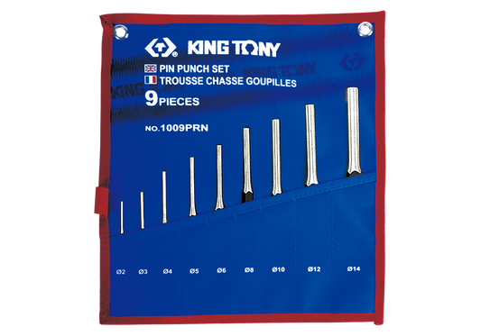 Juego de Botadores Cilíndricos 9 Piezas (1009PRN) King Tony