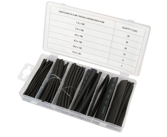Termoencogibles 1.3 - 13mm x 100mm 100 Piezas Yato