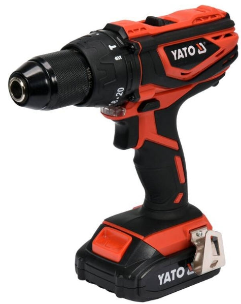 Taladro Percutor 1/2" 18V 2AH,40Nm + Bateria y Cargador