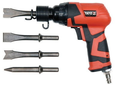 Martillo Neumático Set Cinceles 4 Piezas Yato