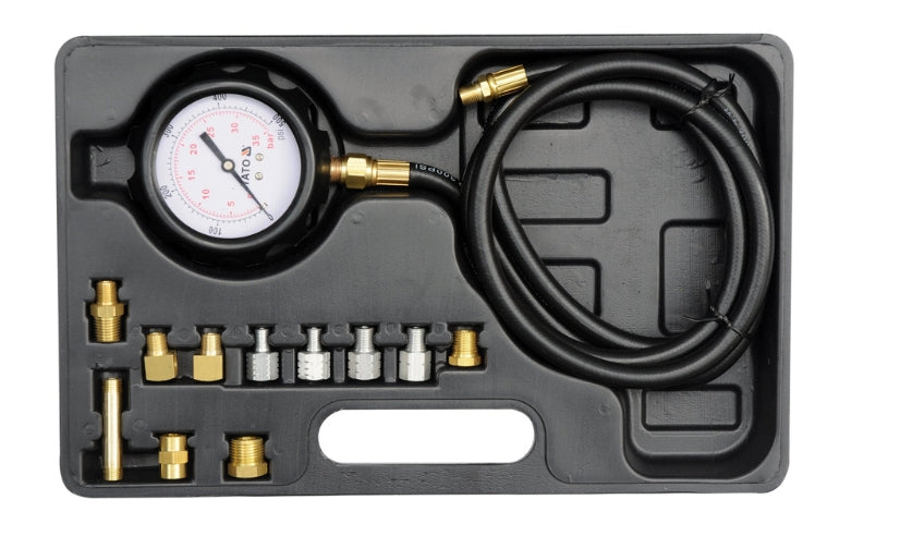 Probador de Presíon de Aceite 0-500PSI 0-35BAR