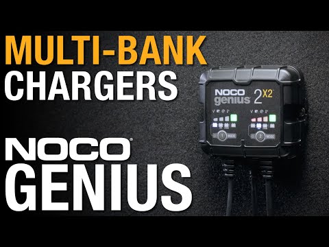 Cargador de Batería Multibancos 6 V / 12 V 8 AMP NOCO