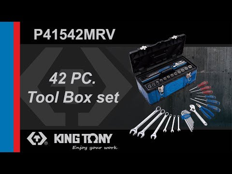 Caja Herramienta 1 Gaveta 1/2" 42Pz