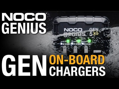 Cargador de Batería Inteligente Marino de 2 Bancos 12 V 10 AMP NOCO