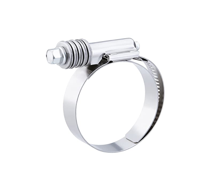 Abrazadera Heavy Duty Inoxidable Tamaño Banda 3/4" Apertura 2.75" a 3.06" - 69.9 a 77.7 mm