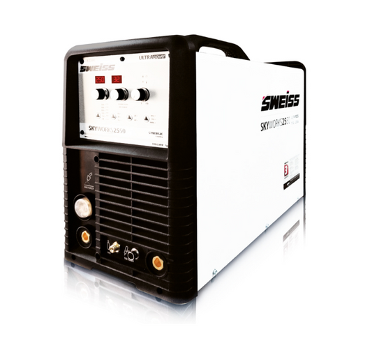 Máquina Para Soldar 250A Multiproceso Skyworks 2550 95-270V 1Ph+Antorcha Mig 450 Sweiss