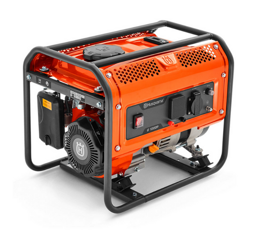 Generador Monofásico G1300P 2.4HP 1.5 Kw A 3000  RPM (50 Hz) Husqvarna