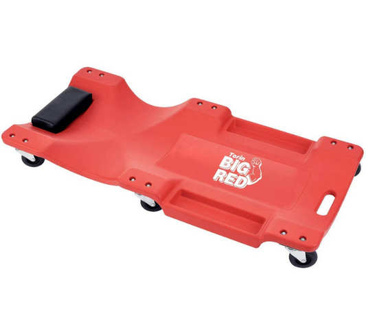 Camilla Mecánico Plástico Roja 40"