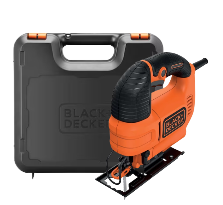 Sierra Caladora 800 W 3/8" 110-120 V 800-3000 RPM Corte Madera 4" Acero 3/8" Black & Decker