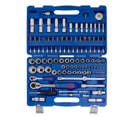Jgo Socket Combinacion 1/4" & 1/2" 110Pc