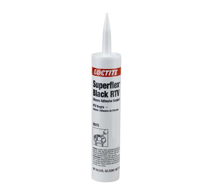 Silicona de Cartucho Color Negro Rtv 300 Ml