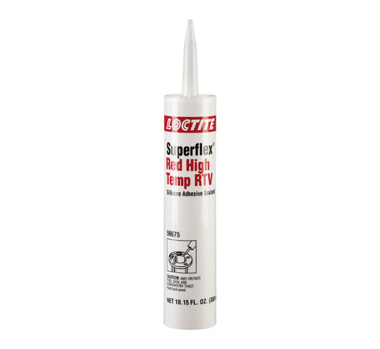 Silicona de Cartucho Color Rojo Alta Temperatura RTV 300 ml Loctite
