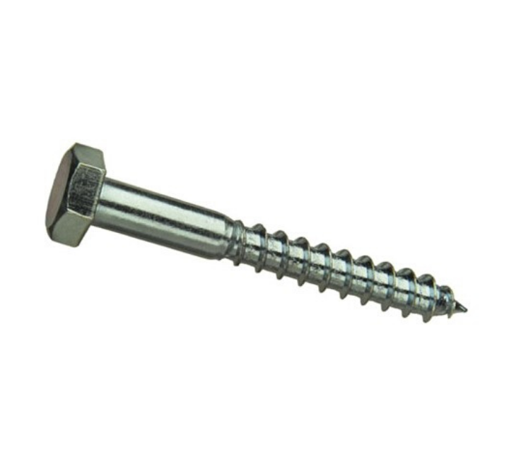 Tornillo tirafondo cabeza hexagonal 5/16x2