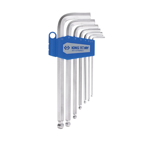 Jgo Llave L .7Pz Hex Larga 3/32-3/8 Bend