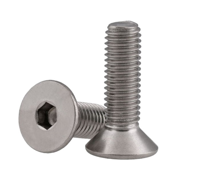 Tornillo cabeza plana allen inoxidable 1/2-13 x 1-3/4