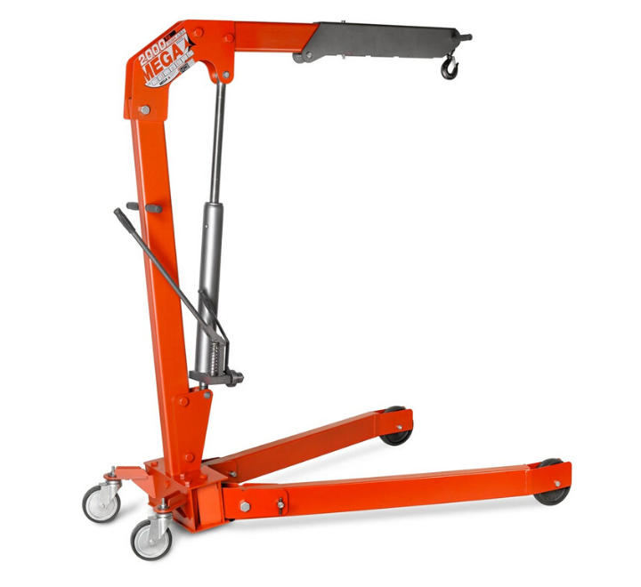 Grua hidráulica plegable de 2 toneladas