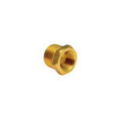 Adaptador Hid. Nptf Macho 3/4" Por Npsm Hembra Reductor Busching 3/8"