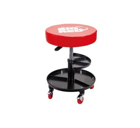 Silla Neumática Con Bandeja Rueda Big Red