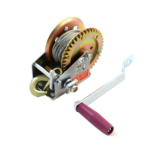 Winche Manual C/Cable 1000 Lbs