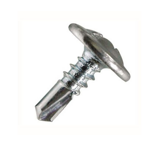 Tornillo para Gypsum Ala Ancha Zincado Punta Broca #8 x 3/4"