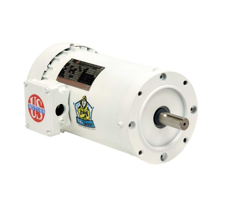 Motor Eléctrico Trifásico 1 HP, 1725 RPM, Frame 143TC (Washguard)