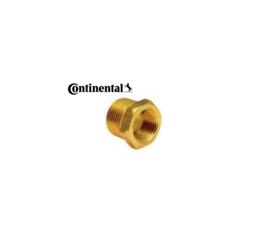 Adaptador Hid. Nptf Macho 1/2" Por Npsm Hembra Reductor Busching 3/8"
