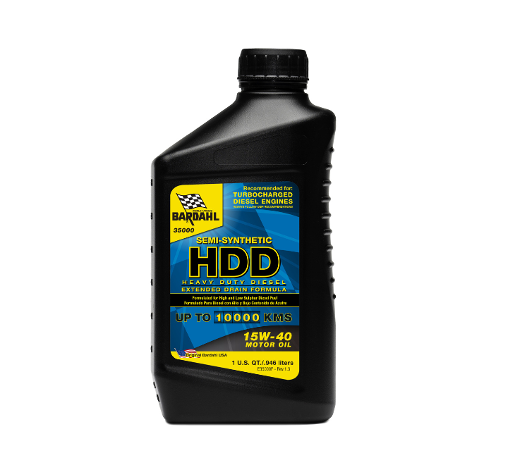 Motor Oil Sae HDD 15W-40  Semi- Sintético 1QT