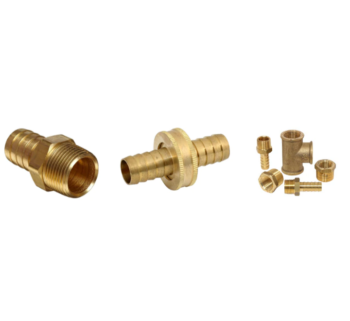 Conector TEE de compresión freno de aire tubería de nylon 1/4"