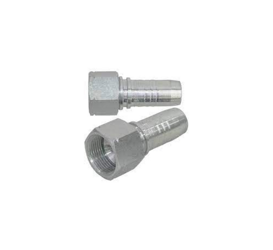 Conexión Hid. Jic 37° Hembra Giratoria Codo 45° 3/8" Para Manguera 3/8"
